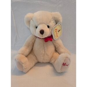 Hamleys Finest Toy Shop In The World Cream Teddy Bear Plush Toy Collectible New